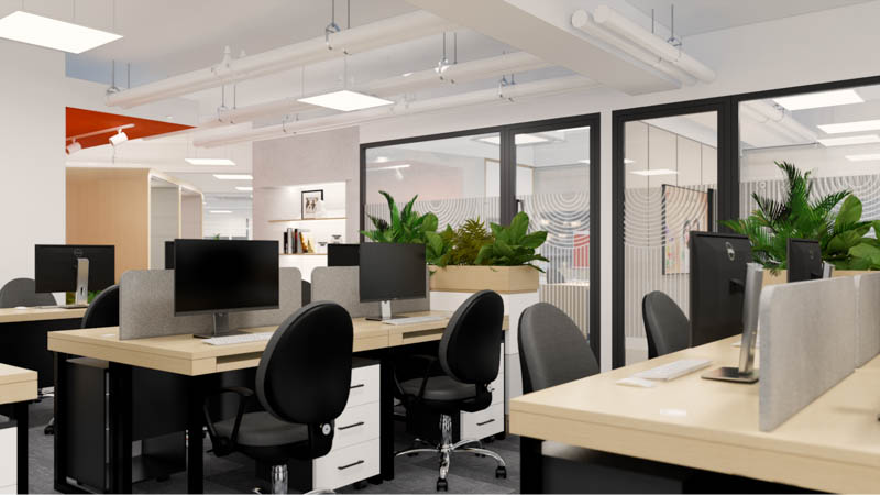 Văn phòng làm việc truyền thống vẫn là lựa chọn hàng đầu của các doanh nghiệp nhờ tính riêng tư và độ bảo mật cao